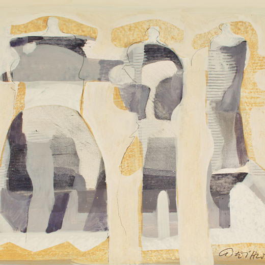 Alfred Wittwar . 1985 . Figural 11 . Kunsthandel Stradmann Alfred Wittwar . 1985 . Figural 11 . Kunsthandel Stradmann