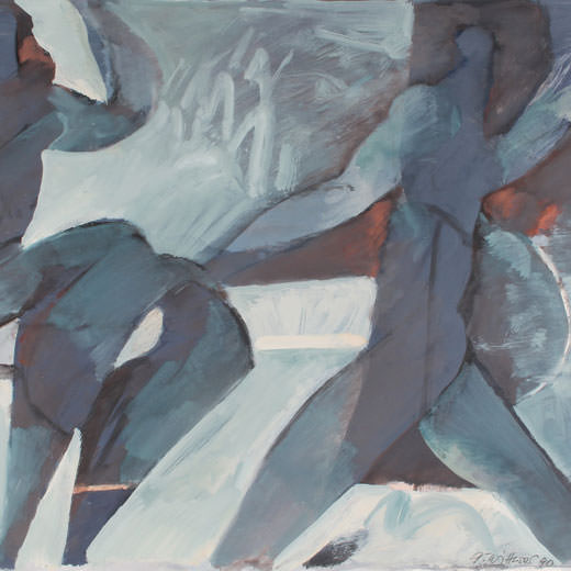 Alfred Wittwar . 1990 . Im Ballettsaal . Kunsthandel Stradmann Alfred Wittwar . 1990 . Im Ballettsaal . Kunsthandel Stradmann